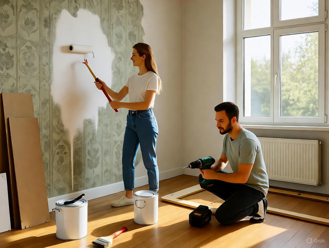 Å pusse opp hjemmet