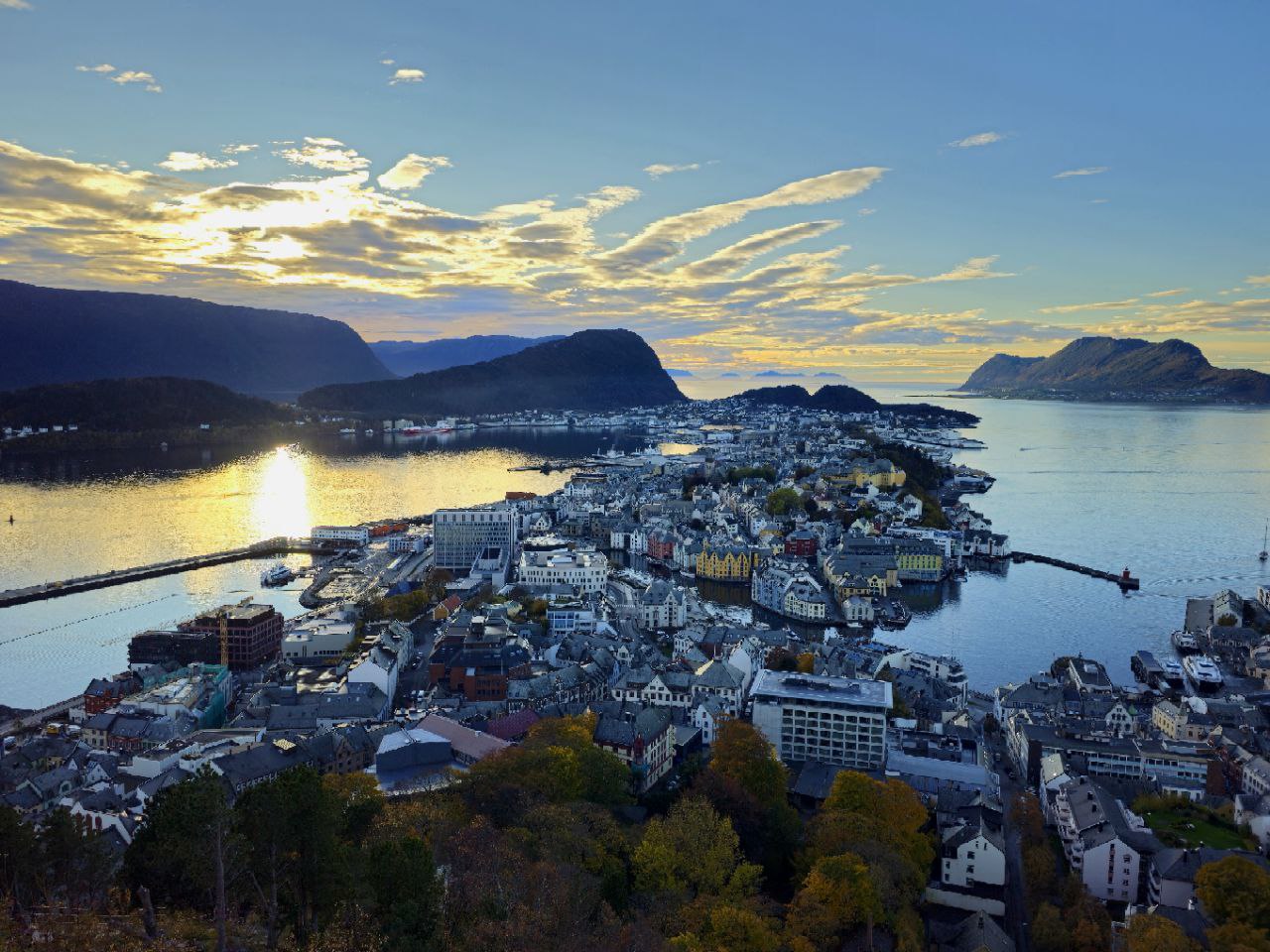 Lars fra Luzern og dronefoto i norsk natur